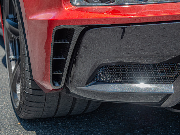2020+ CHEVROLET CORVETTE C8 Z06 |REAR DIFFUSER SIDE VENT COVER PAIR